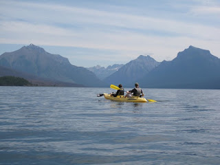 Kayaking Lake Macdonald