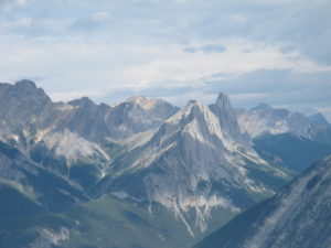 Banff mountain views