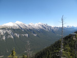 Banff mountain views