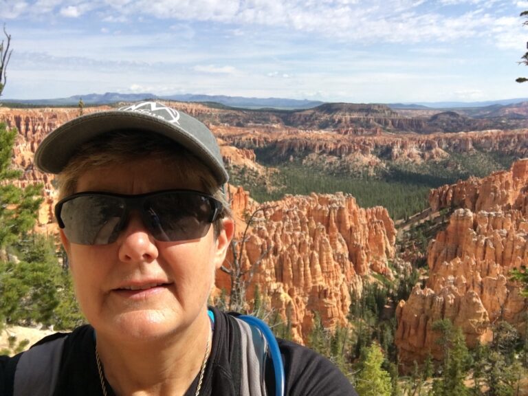 Pam in Bryce Canyon