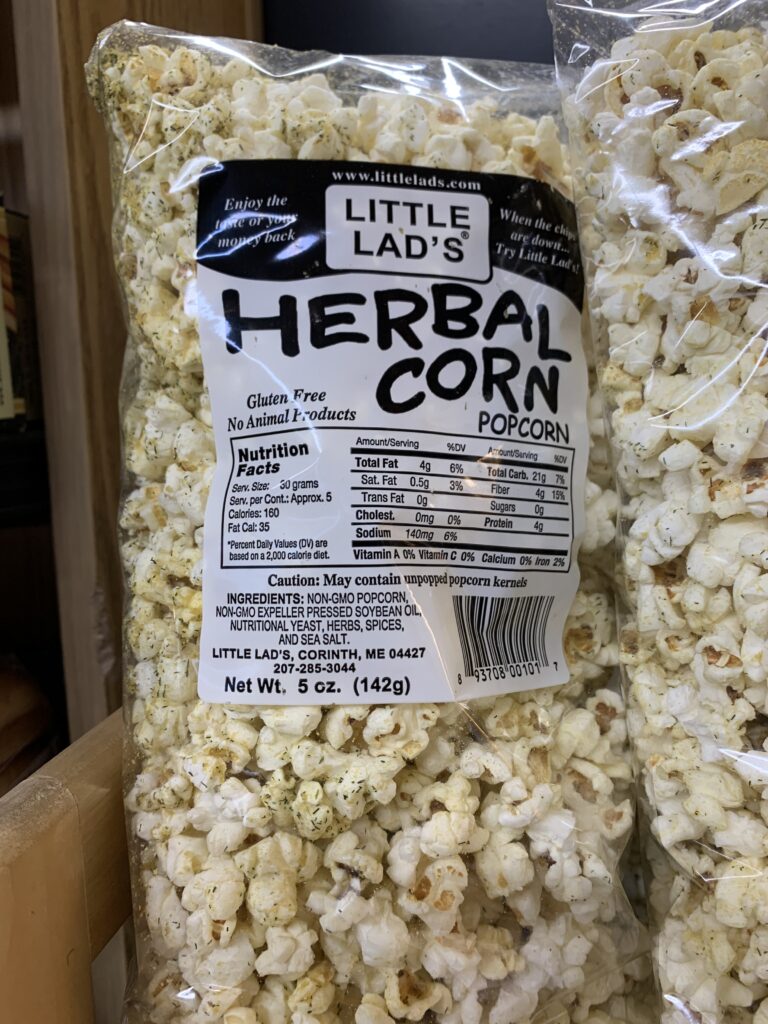 Little Lad's popcorn