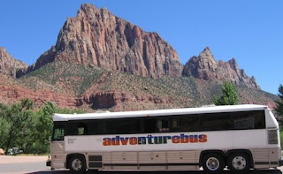 Adventure Charter bus in Zion