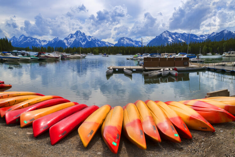 Tetons kayaks