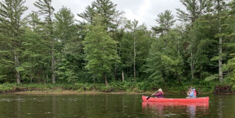 Canoe Lake in Bethel, Maine
